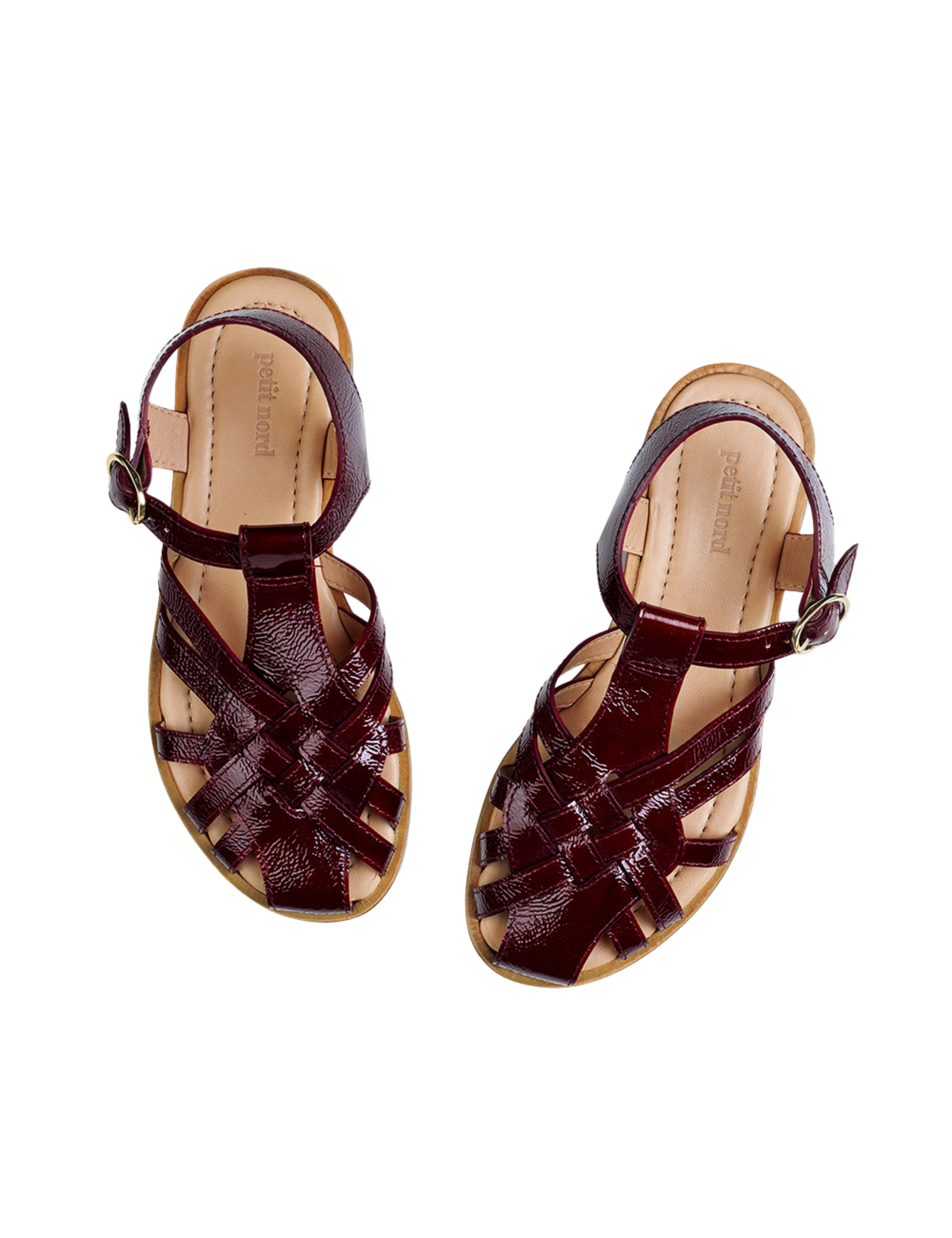  Originals SAINT FLORENT 26.5センチ Florence Sandal - Burgundy Patent – Petit Nord GLOBAL