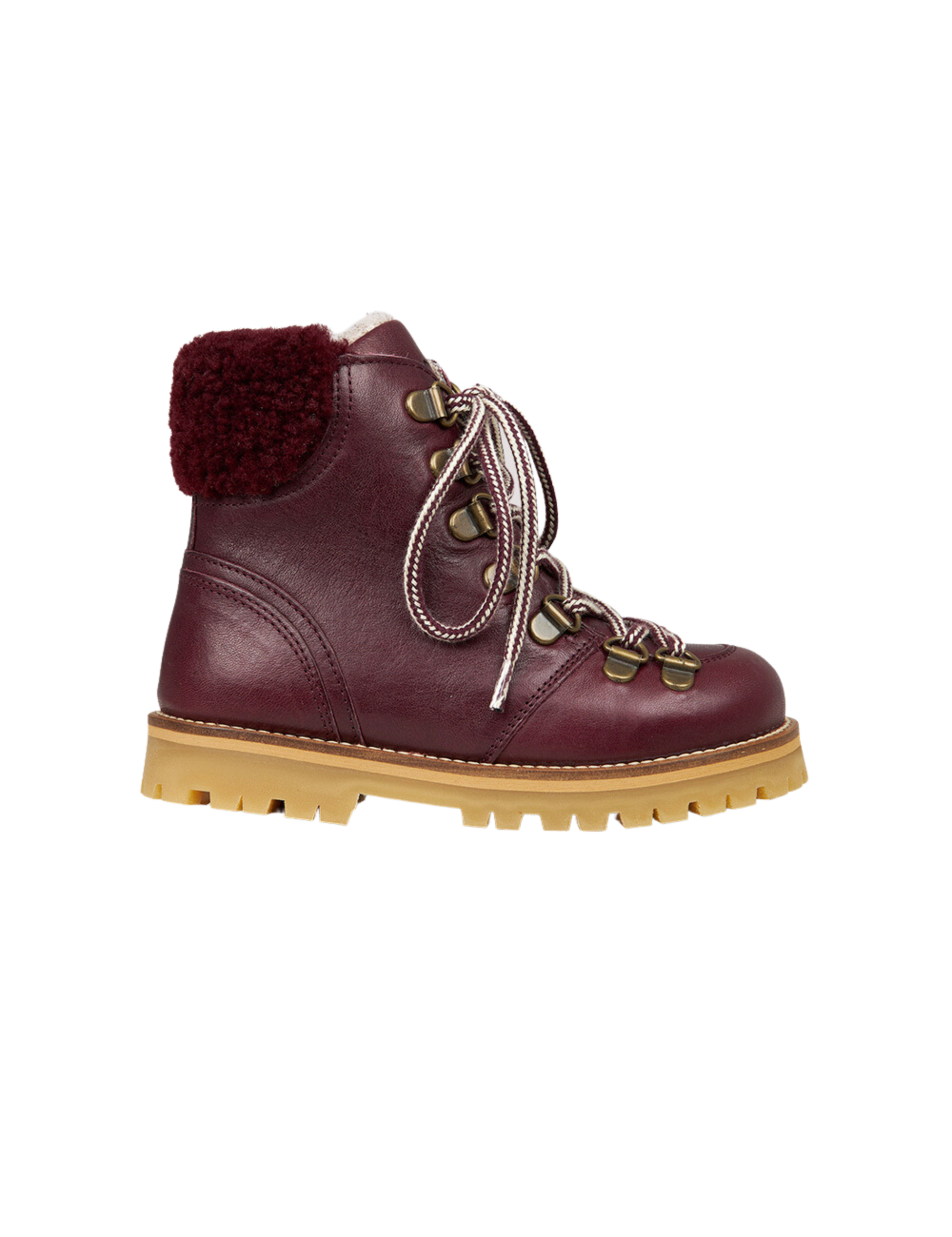 Shearling Winter Boot Plum – Petit Nord GLOBAL - Main Image