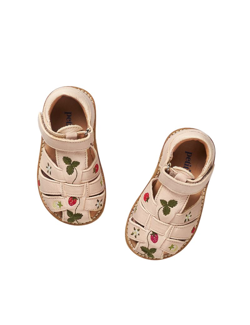 Petit Nord Wild Strawberries Classic sandal Sandals Cream 052