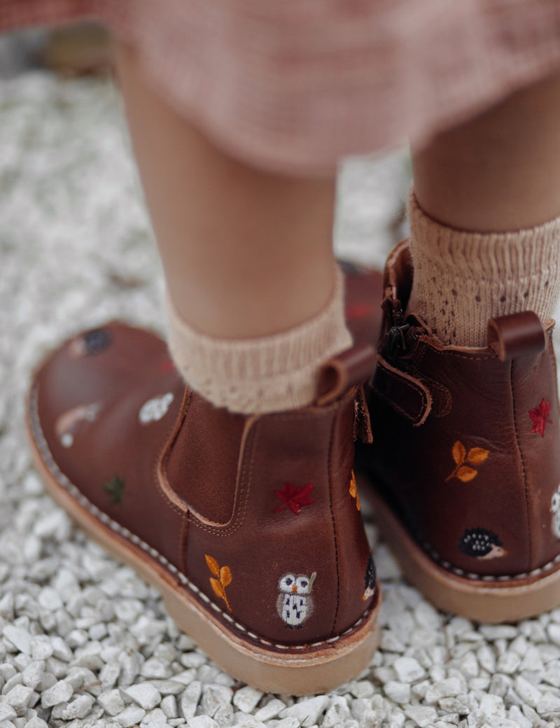 Petit Nord Ankle Boot Woodland Boots Hazelnut 069