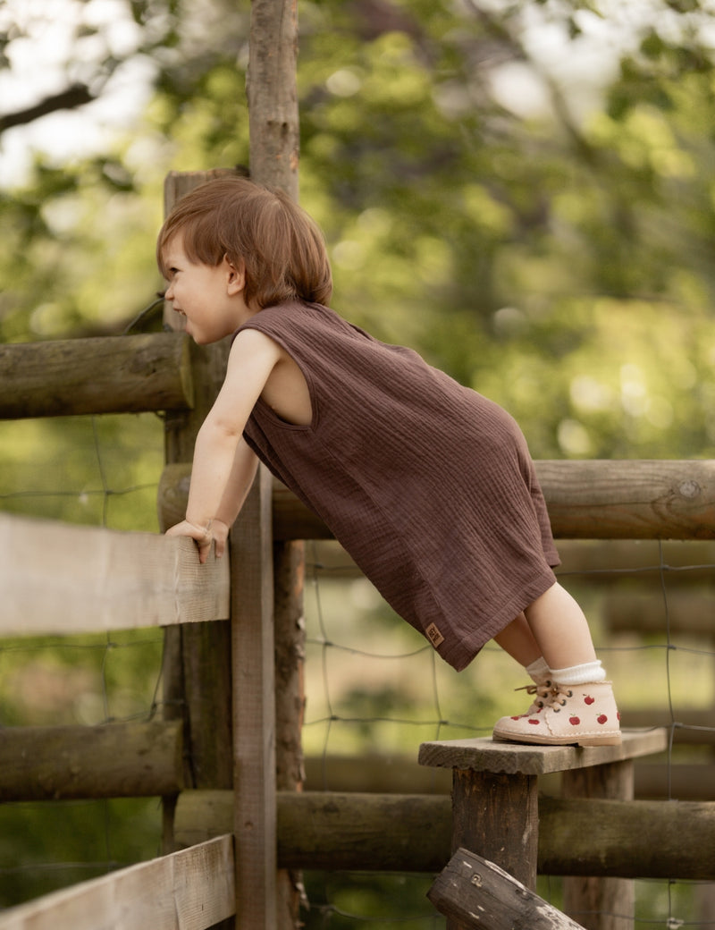 Petit Nord Apple Scallop Boot Boots Cream 052