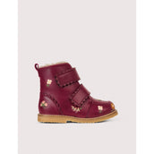 Autumn Flower Scallop Winter Boot - Fuschia
