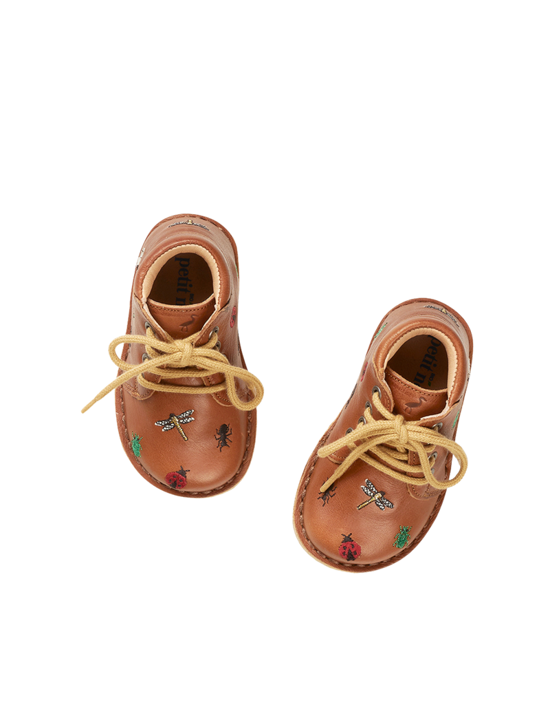 Petit Nord Bugs Life Classic Boot Low Boot Shoes Cognac 002