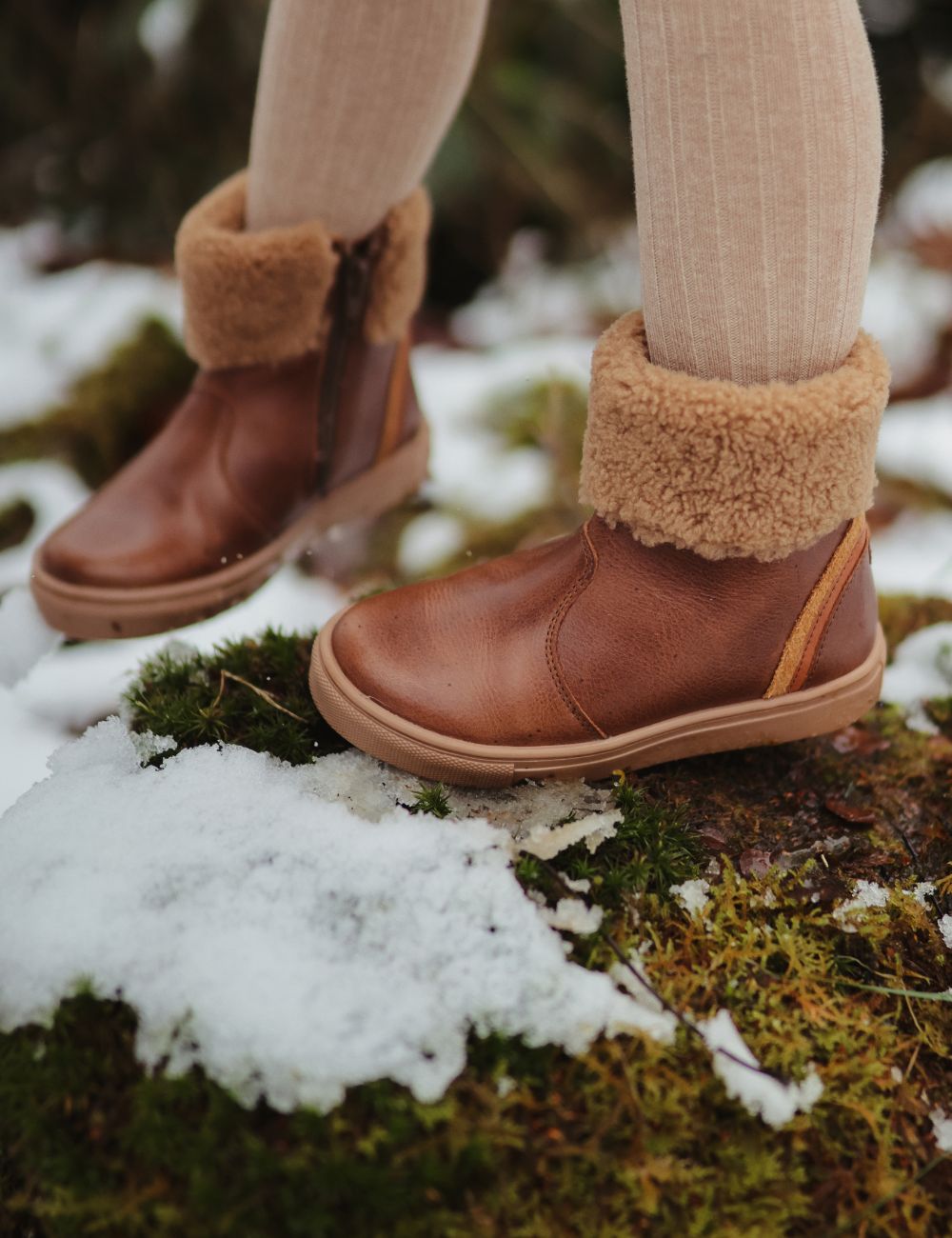 Chubby Shearling Winter Boot - Hazelnut – Petit Nord GLOBAL