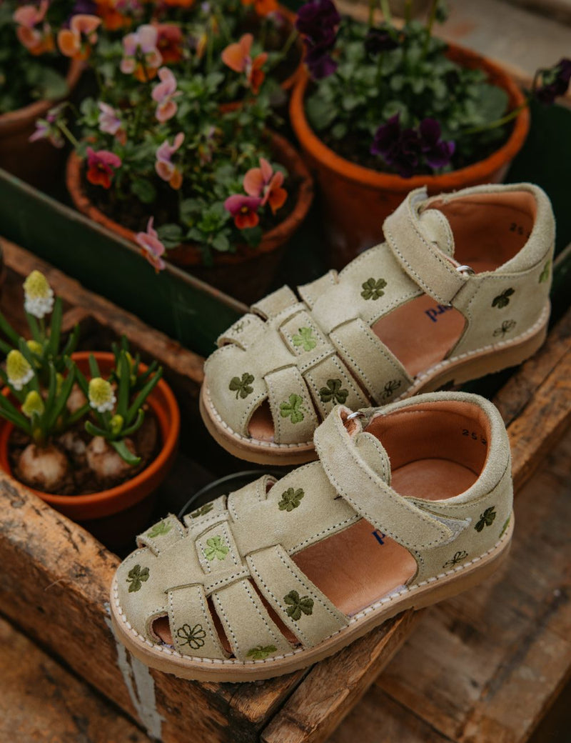 Petit Nord Clover Classic sandal Sandals Pistachio 029