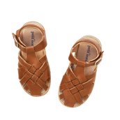 Diamond Sandal - Cognac