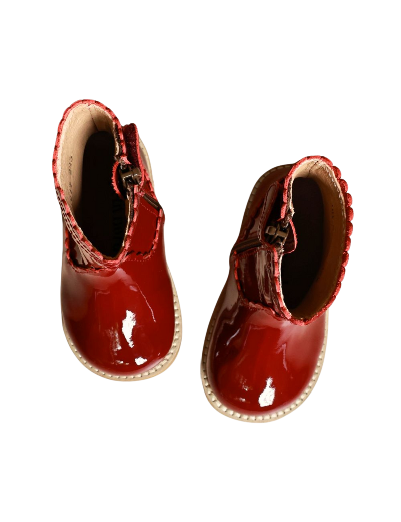 Petit Nord Emma Boot Boots Cherry Patent 104
