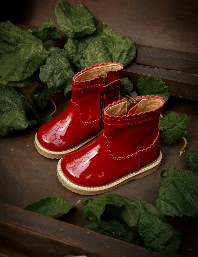 Petit Nord Emma Boot Boots Cherry Patent 104