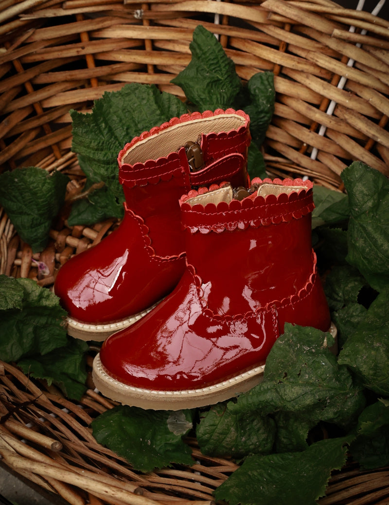 Petit Nord Emma Boot Boots Cherry Patent 104