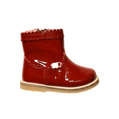 Emma Boot - Cherry Patent