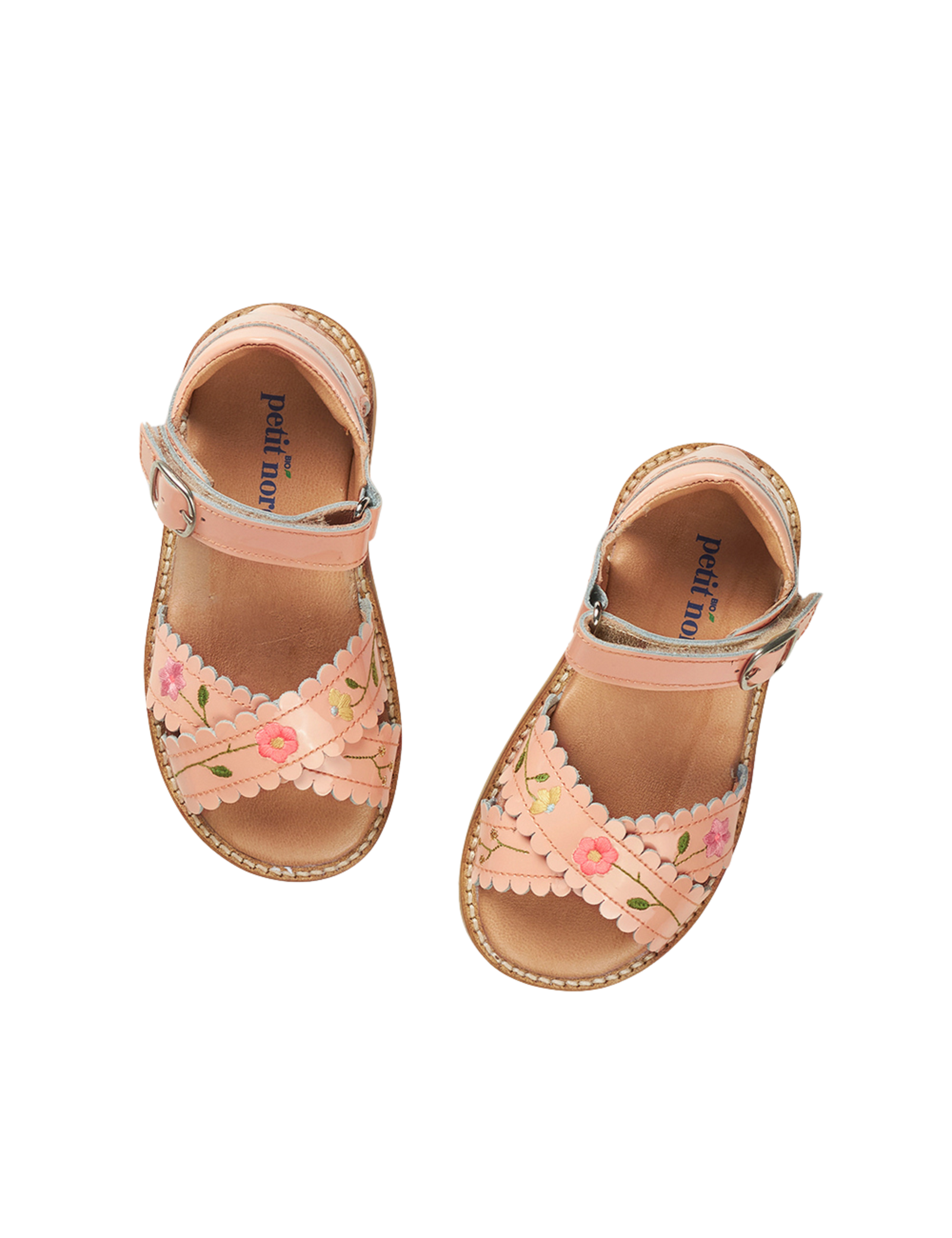 Flower Pop Crossover scallop sandal - Blush – Petit Nord GLOBAL