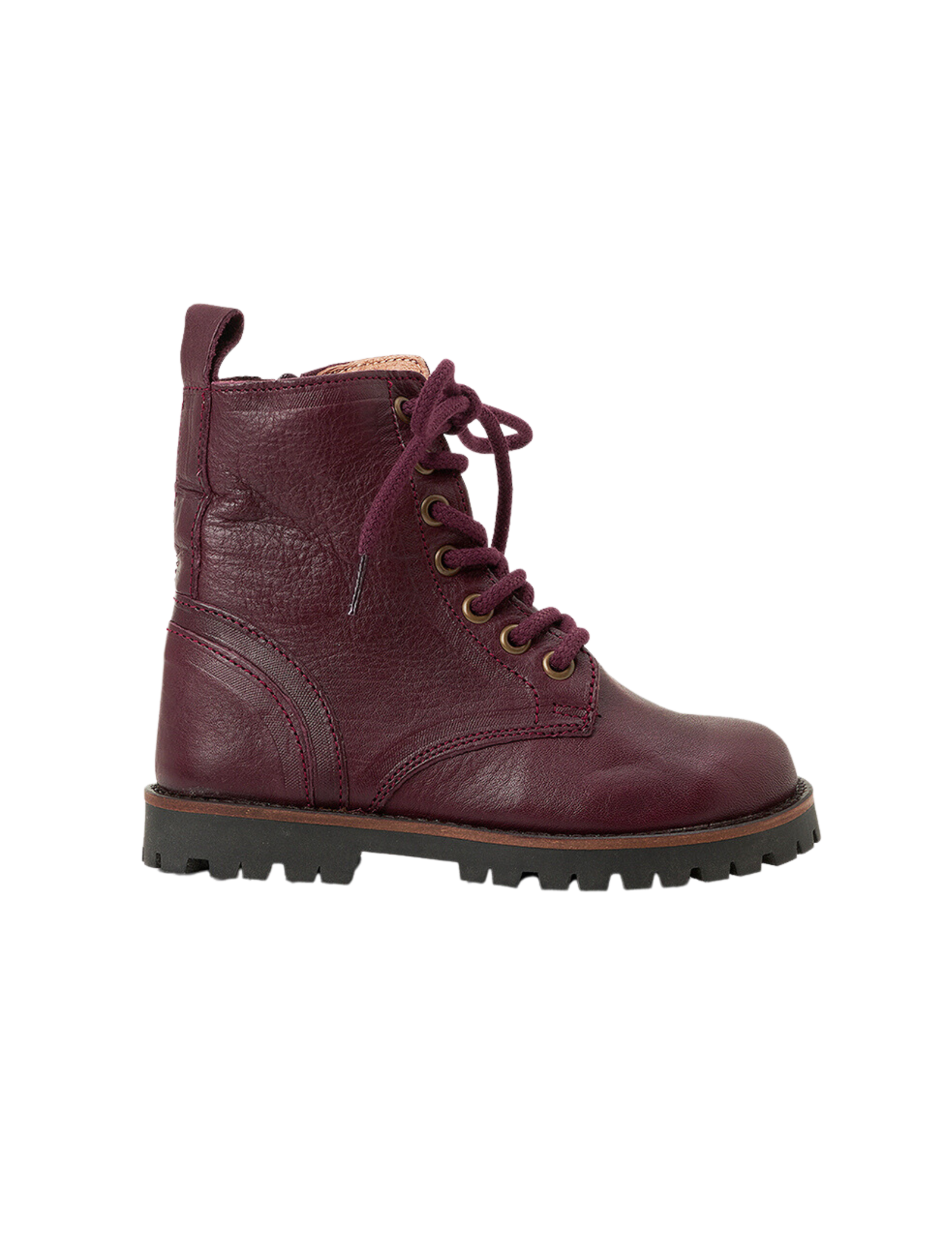 Lace up Boot Plum Petit Nord GLOBAL