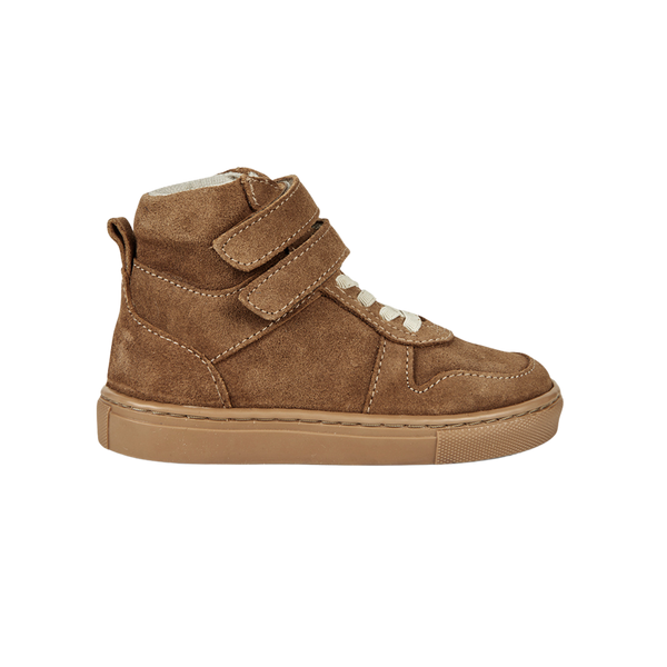 Petit nord ブラウン レザー ベルクロ冬用ブーツ 27サイズ Shearling Winter Boot - Cognac – Petit Nord GLOBAL