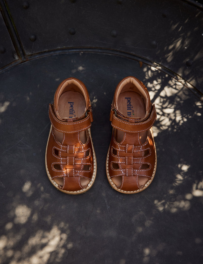 Petit Nord Oscar Sandal Sandals Cognac 002