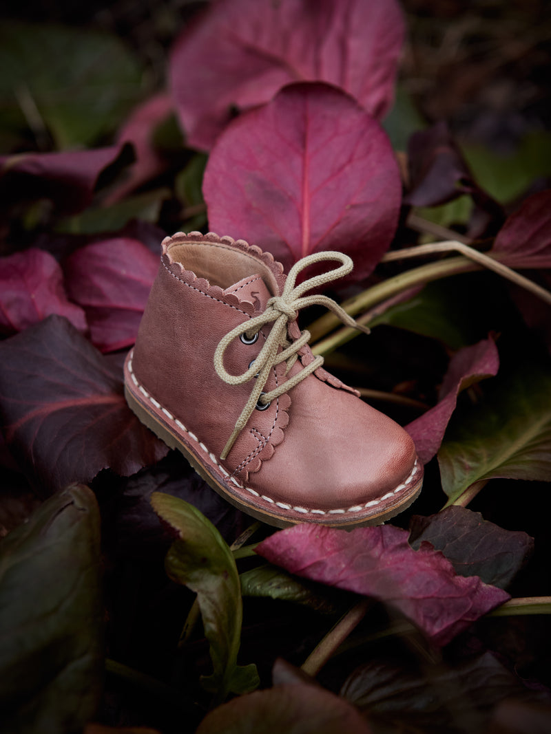 Petit Nord Scallop Boot Low Boot Shoes Old rose 020