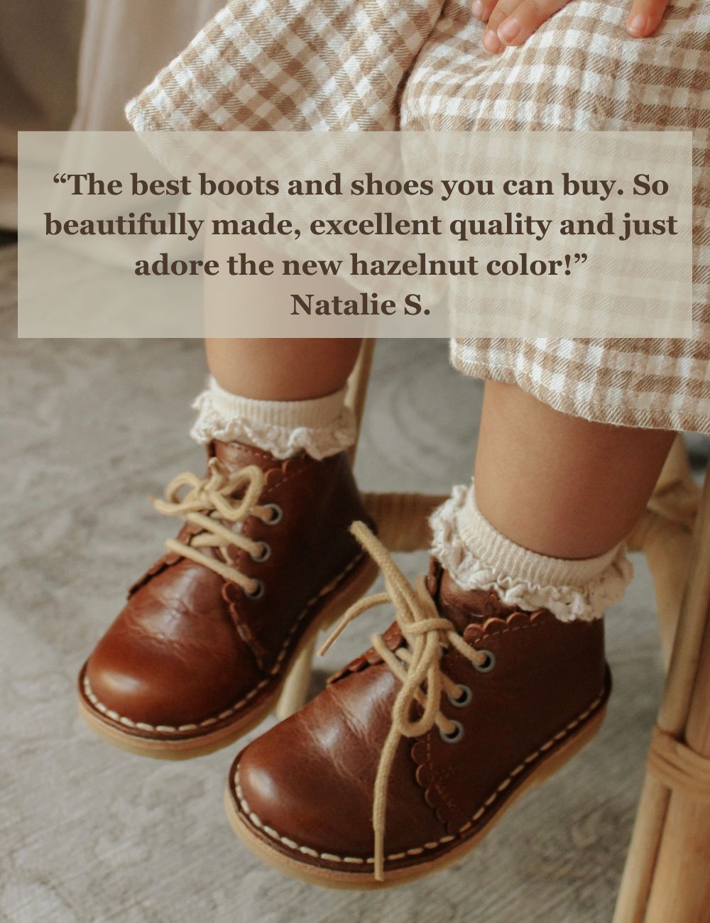 Scallop Boot - Hazelnut – Petit Nord GLOBAL
