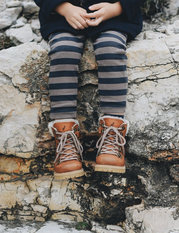 Shearling winter outlet boots