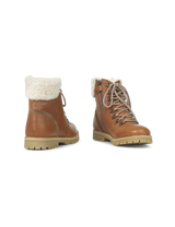 Petit Nord Shearling Winter Boot Women Women Cognac 002