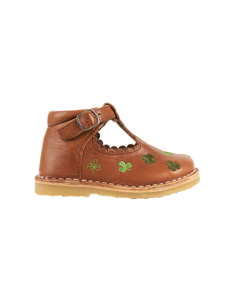 Petit Nord T-Bar Clover T-bars and Ballerinas Cognac 002