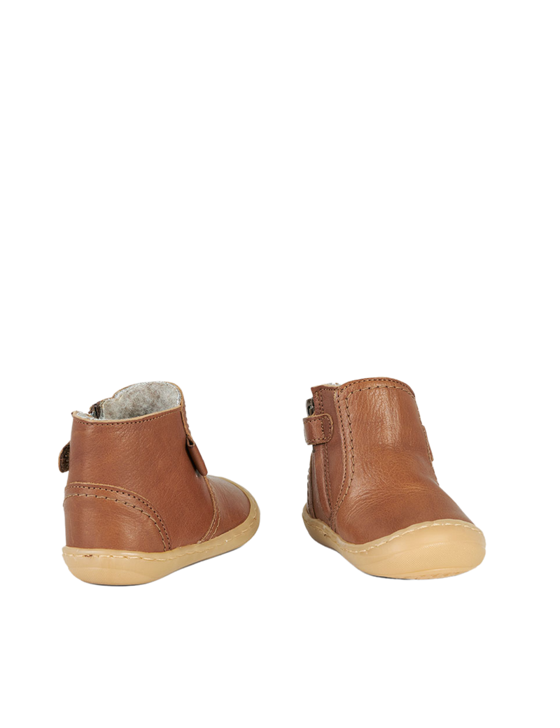 Petit Nord Toasty Bootie Winter Boots Cognac 002