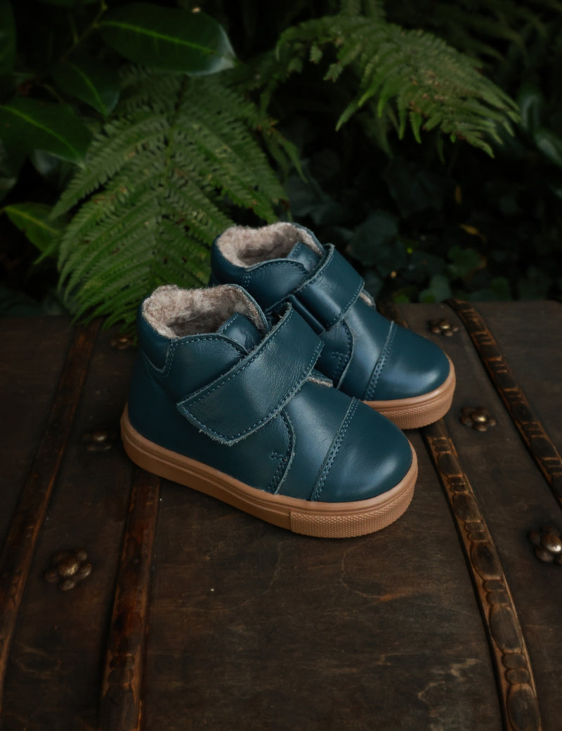 Petit Nord Toasty Kicks Winter Boots Teal 151