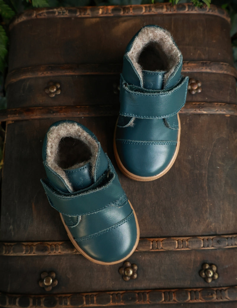 Petit Nord Toasty Kicks Winter Boots Teal 151