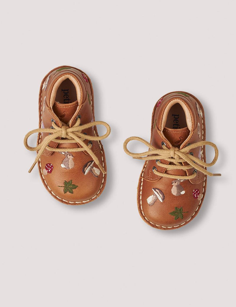 Petit Nord Woodland Classic Boot Low Boot Shoes Cognac 002