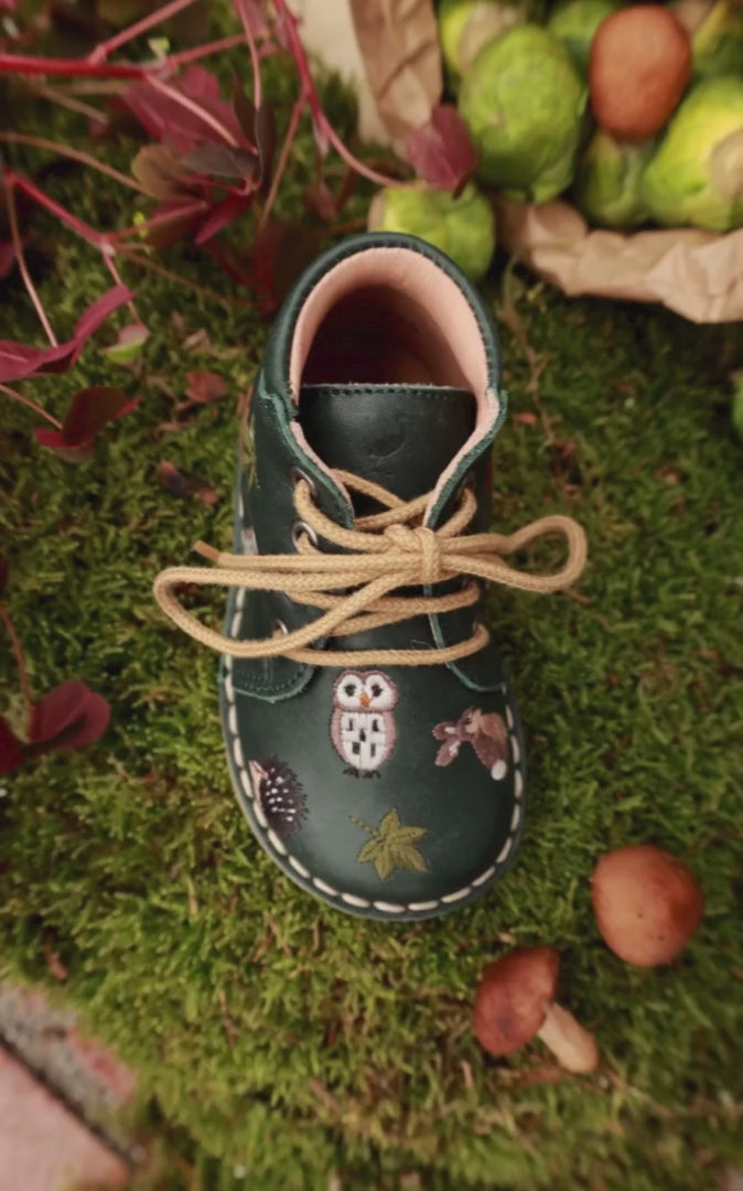 Petit Nord Classic Boot Woodland Boots Kale 068